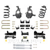 5/6 Lowering Kit for 2019-2026 Chevrolet Silverado / GMC Sierra 1500 2WD V8 - Spindles + Coils with