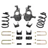 3/6 Lowering Kit for 2019-2021 Chevrolet Silverado / GMC Sierra 1500 2WD V6 - Spindles + Coils