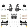 3-4/7 Lowering Kit for 2019-2026 Chevrolet Silverado / GMC Sierra 1500 4WD - Spindles + Coil Relocat