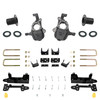 4-5/6 Lowering Kit for 2019-2026 Chevrolet Silverado / GMC Sierra 1500 4WD - Spindles + Coil Relocat