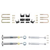 3/6 Lowering Kit for 2019-2026 Chevrolet Silverado / GMC Sierra 1500 2WD - Adjustable Struts with Re