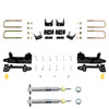 3/6 Lowering Kit for 2019-2026 Chevrolet Silverado / GMC Sierra 1500 2WD - Adjustable Struts and Bas