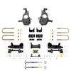 4-5/7 Lowering Kit for 2019-2026 Chevrolet Silverado / GMC Sierra 1500 2WD - Spindles + Adjustable S