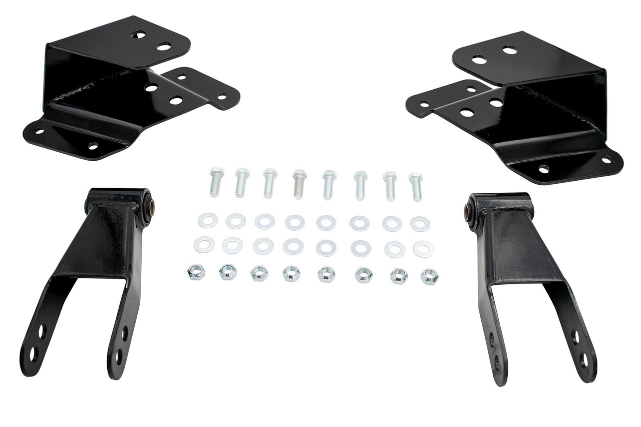 99 - 06 Chevy / GMC 1500 2" - 4" Adjustable Rear Drop Hanger / Shackle Kit  (2WD / 4WD)