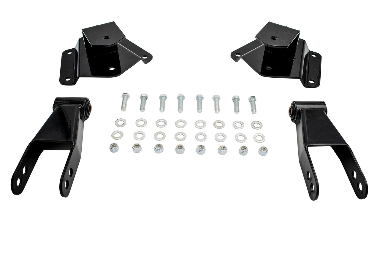 92 - 99 Chevrolet  Suburban K1500 (4 Door) 3" - 4" Adjustable Rear Drop Hanger / Shackle Kit