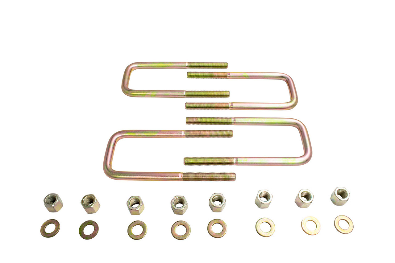 79-94.5 Toyota Pickup U-Bolt Set for Stock (0") - 1" Blocks