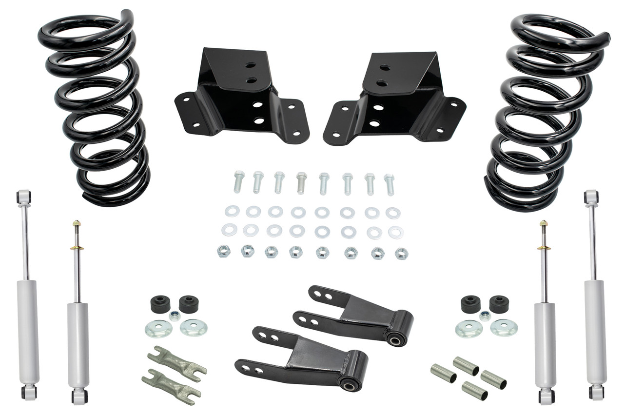 1999 - 2006 Chevrolet Silverado / GMC Sierra 1500 V8 2" / 4" Lower Drop + SHOCKS