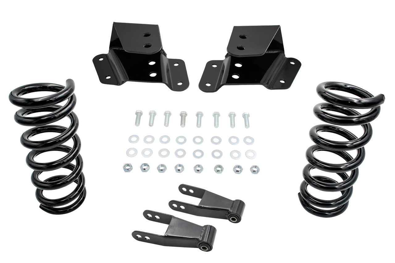 1999 - 2006 Chevrolet Silverado / GMC Sierra 1500 V6 2" / 4" Lower Drop Kit 2/4
