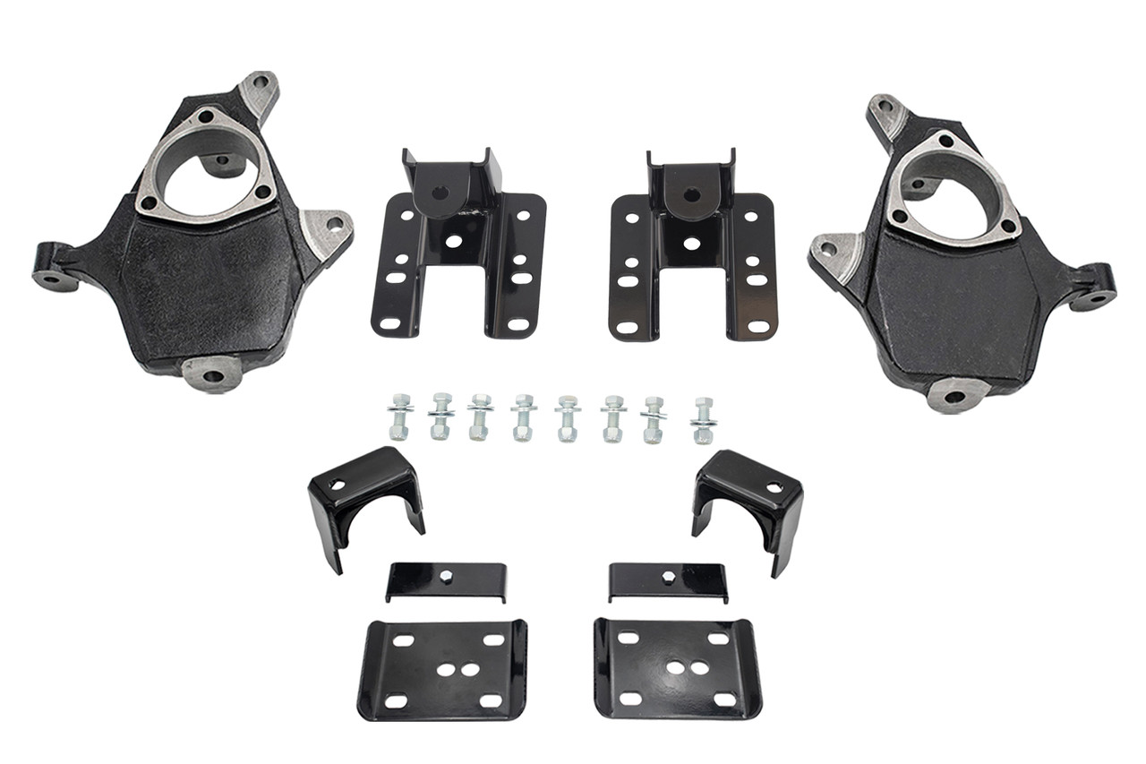 1999 - 2006 Chevy Silverado GMC Sierra LONG BED 2/4" - 2/5" DROP KIT