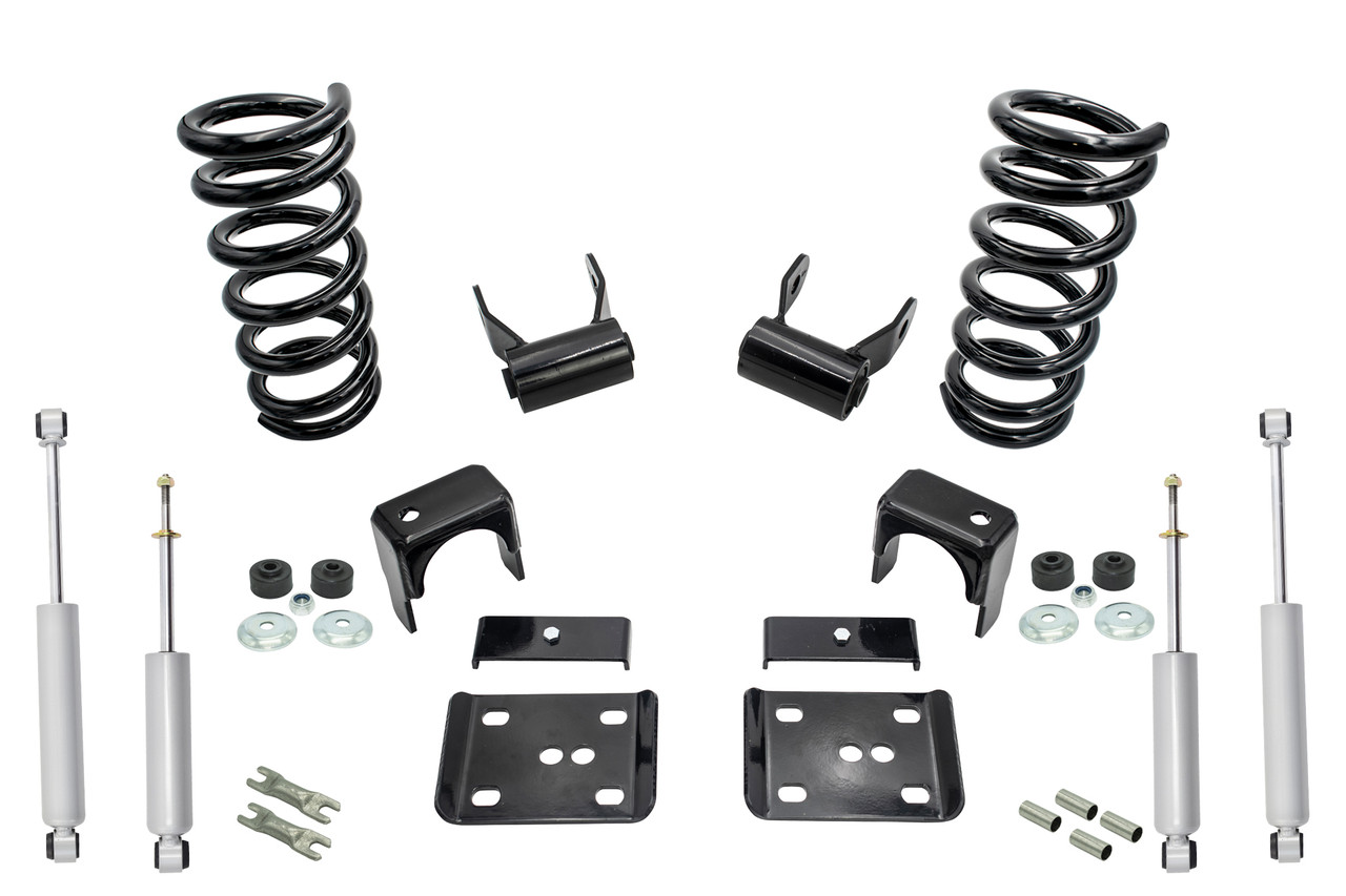 1999 - 2006 Chevrolet Silverado / GMC Sierra 1500 V8 3" / 5" Lower Drop + SHOCKS