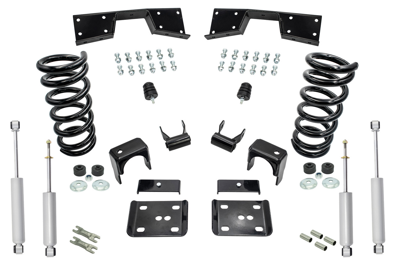 1999 - 00 Chevrolet Silverado GMC Sierra V8 3" / 5" Lower Drop + SHOCKS +C-NOTCH