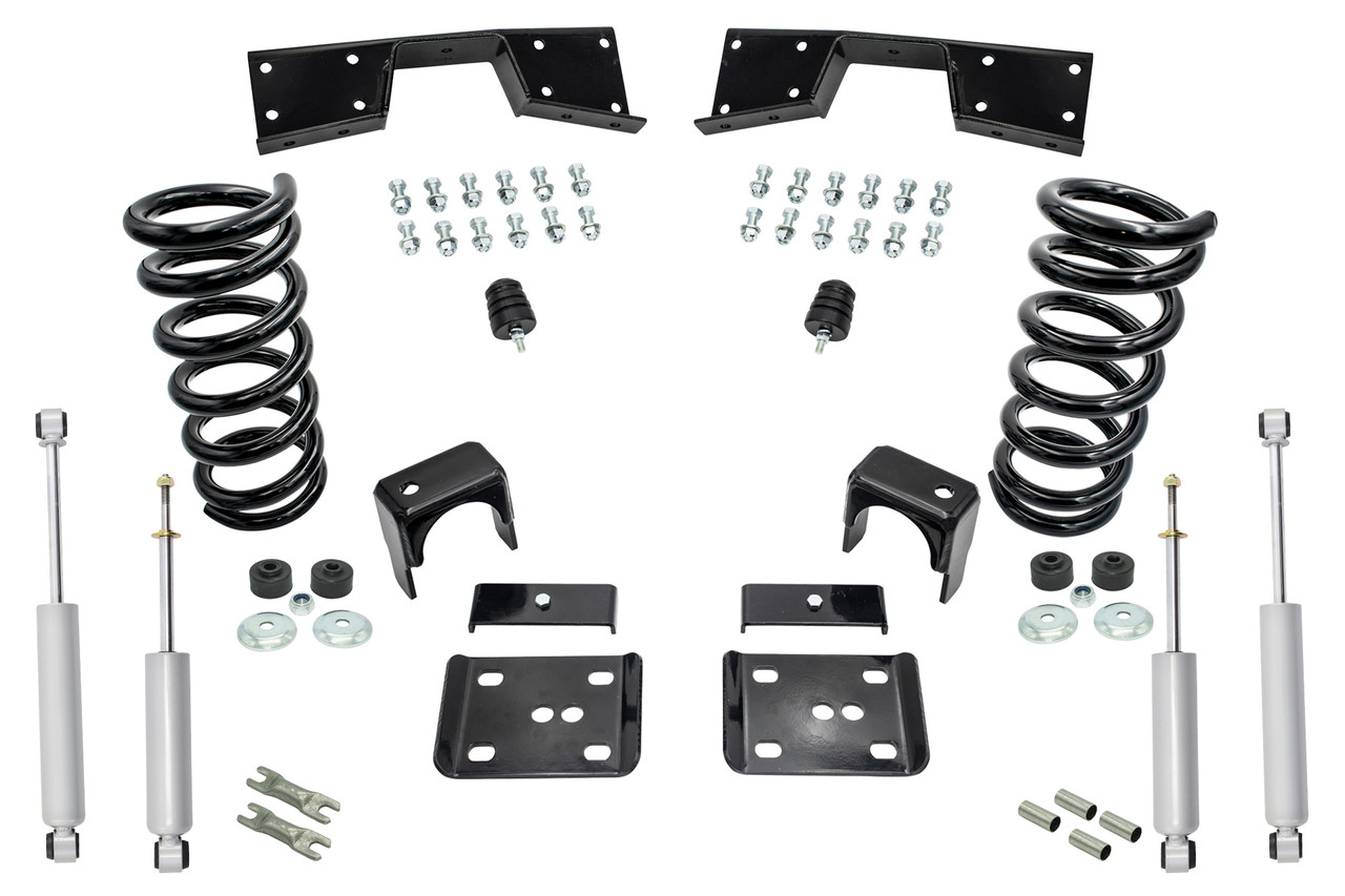 1999 - 00 Chevrolet Silverado GMC Sierra V8 3" / 6" Lower Drop + SHOCKS +C-NOTCH