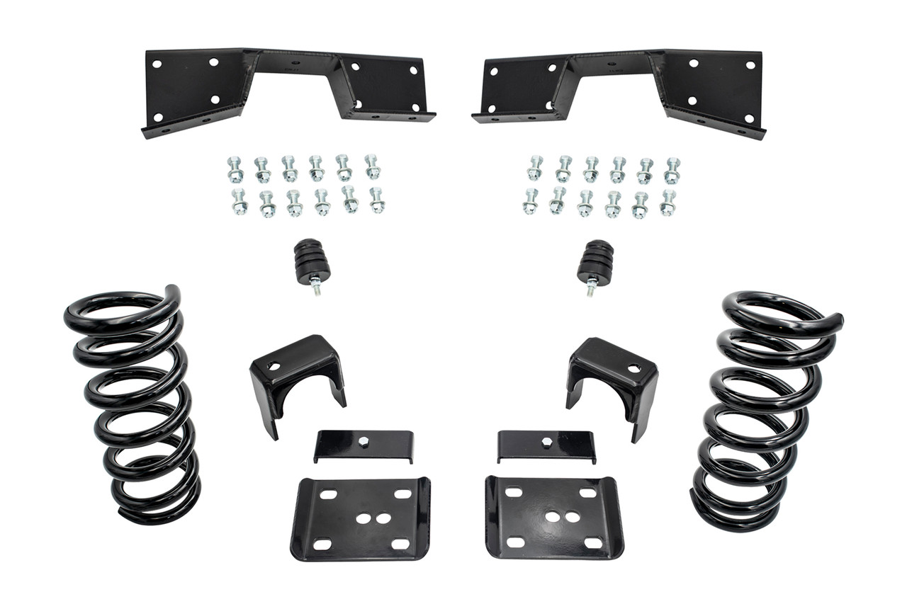 01 - 06 Silverado / Sierra 1500 (V6)  3" / 6" Coil Drop Kit + C-Notch