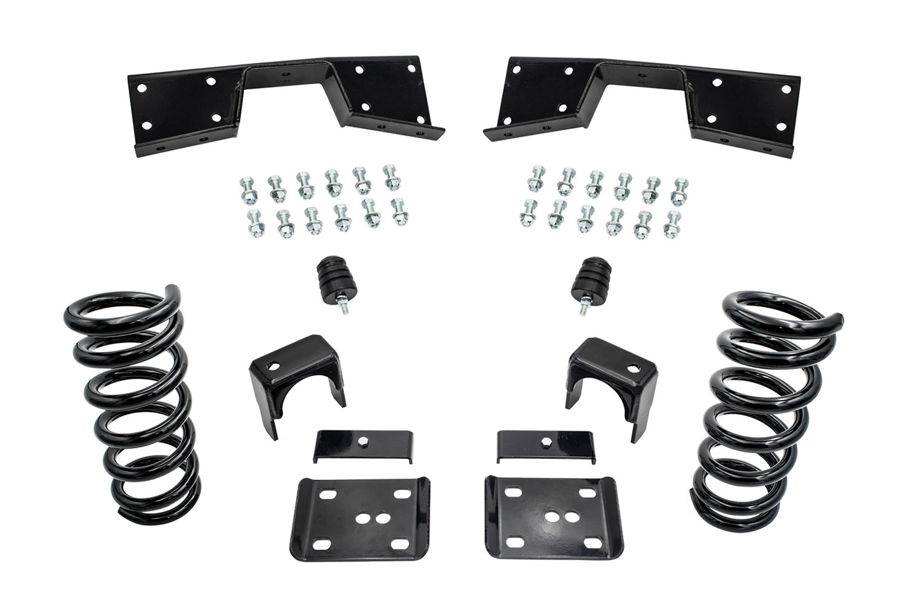 99 - 00 Silverado / Sierra 1500 (V8)  3" / 6" Coil Drop Kit + C-Notch