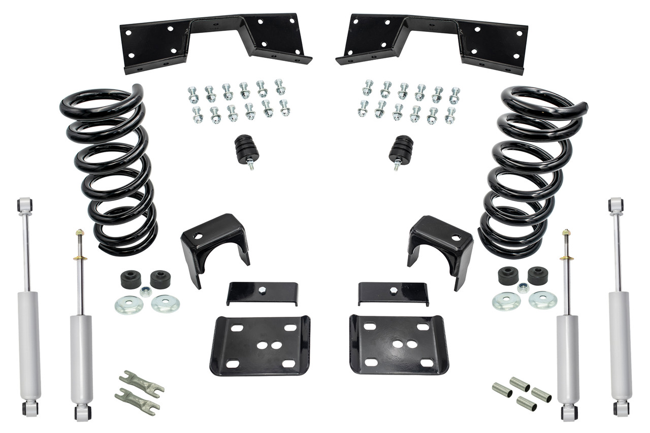 1999 - 00 Chevrolet Silverado GMC Sierra V6 3" / 6" Lower Drop + SHOCKS +C-NOTCH