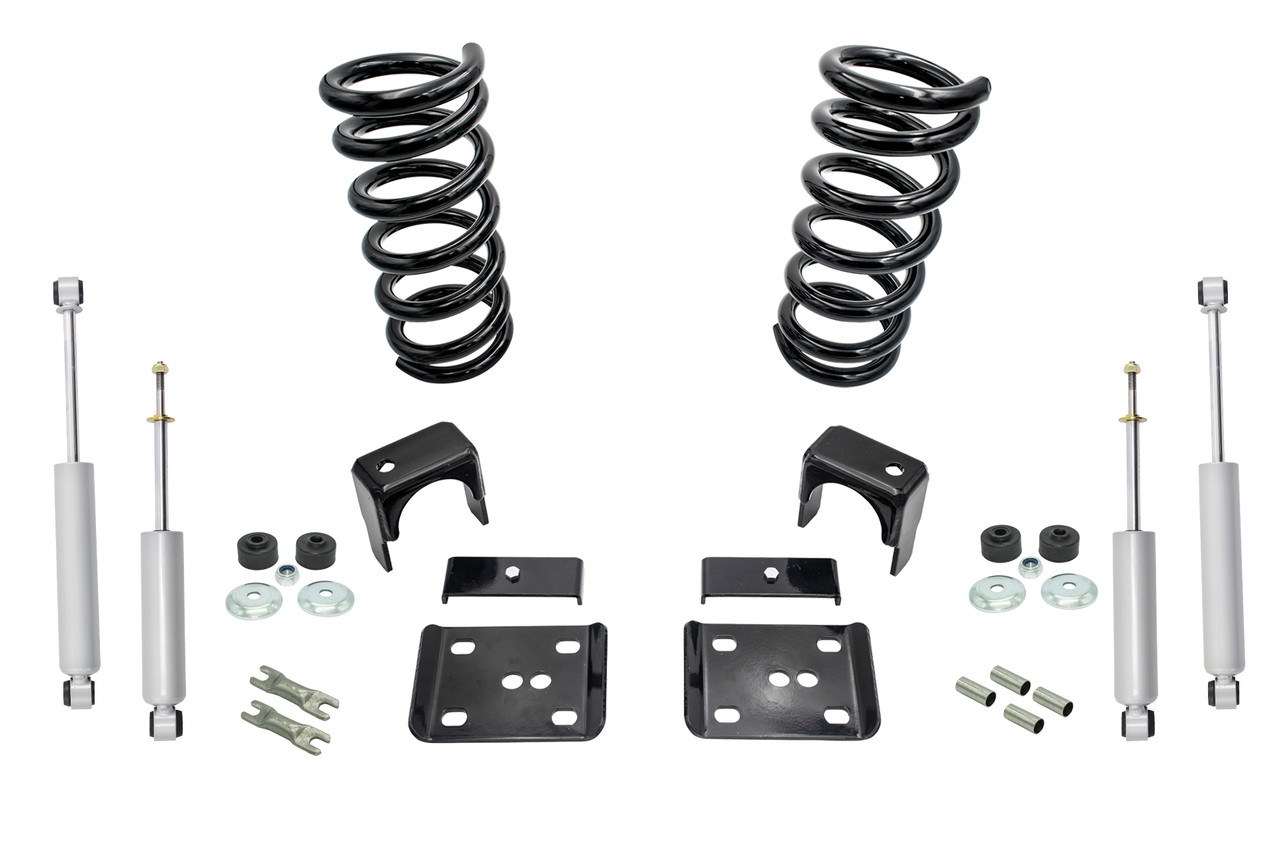 1999 - 2006 Chevrolet Silverado / GMC Sierra 1500 V6 3" / 6" Lower Drop + SHOCKS