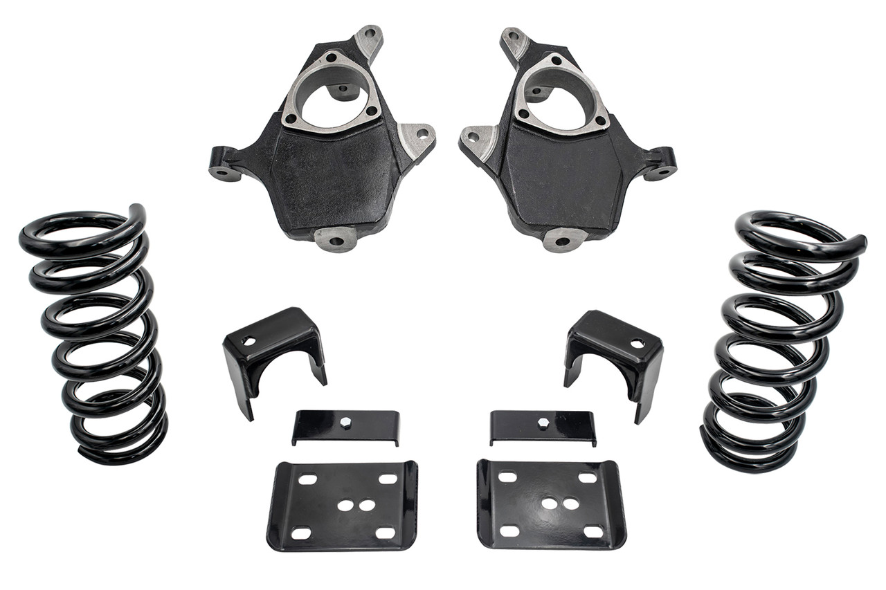 99 - 06 Silverado / Sierra 1500 (V8)  3" / 6" Spindle Coil Drop Kit