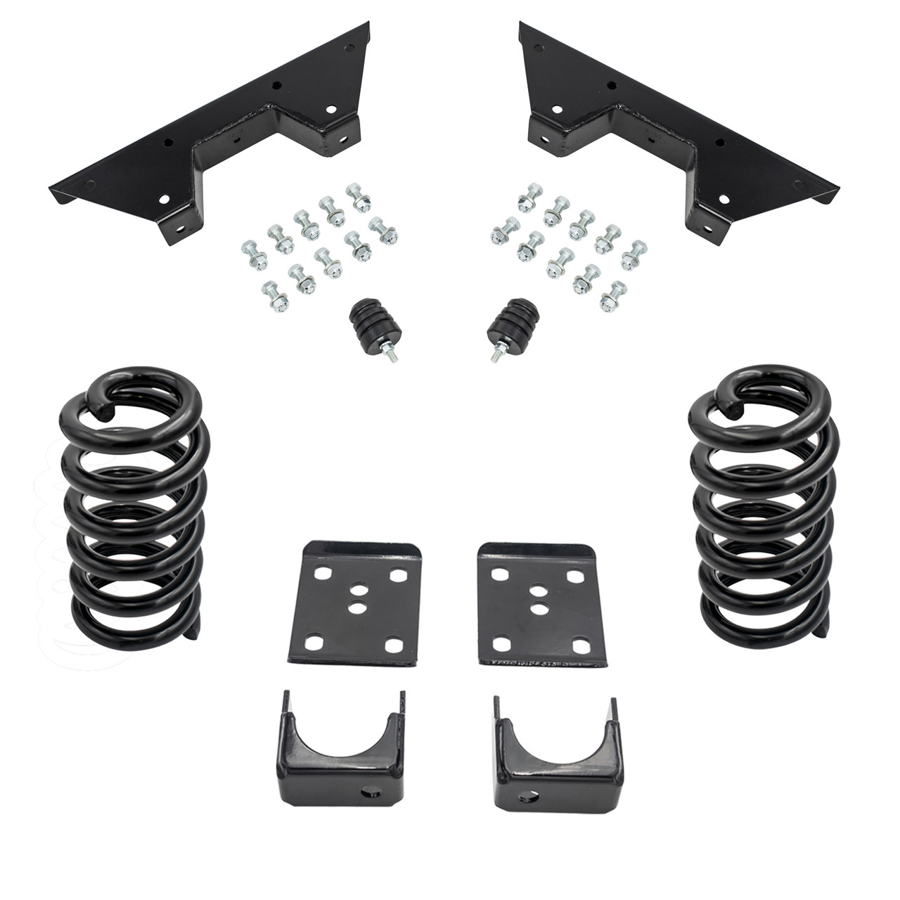 3/6 Coil Drop Lowering Kit + C-Notch FOR 73-87 Chevy GMC C10 C15 2WD