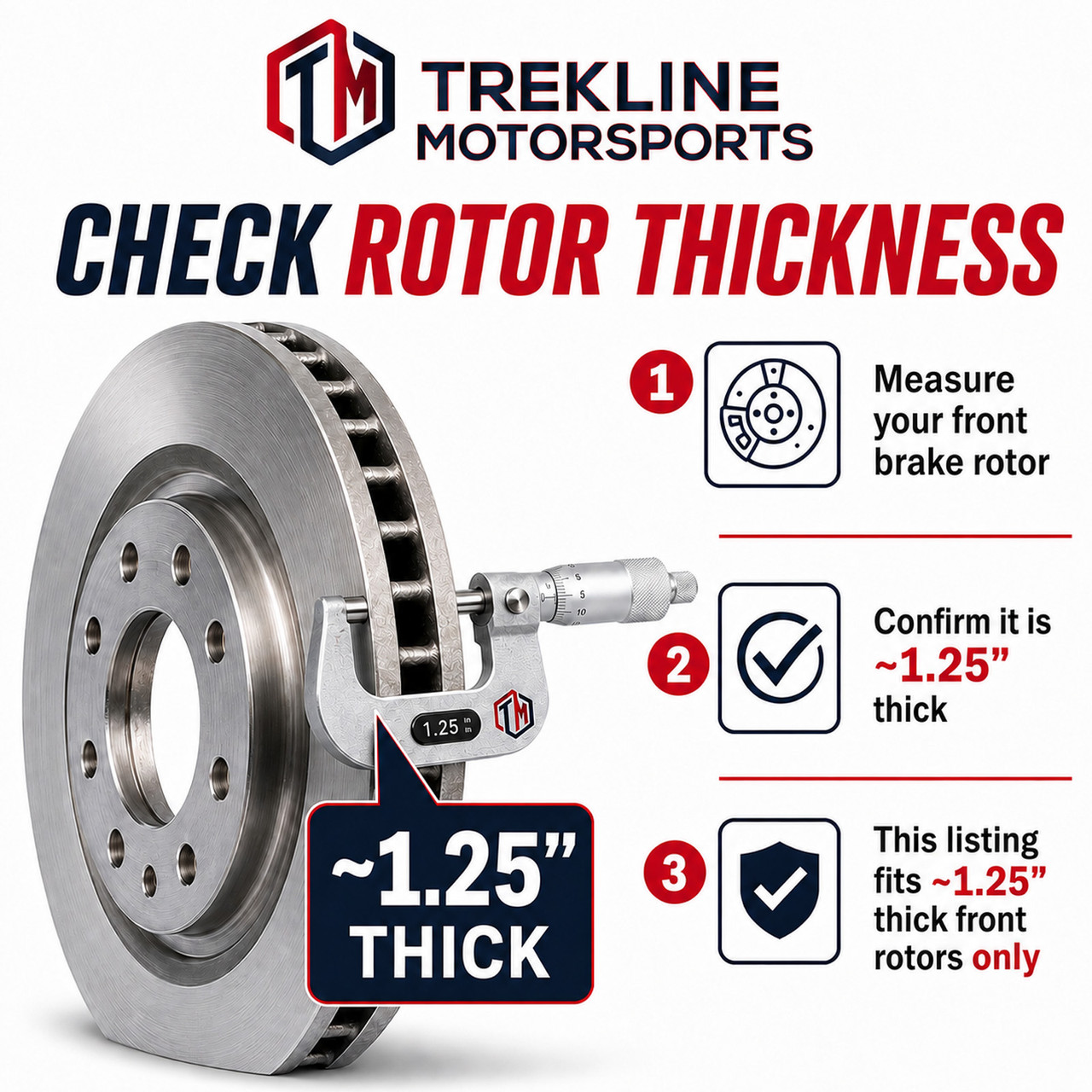 Measure Rotors (1.25" Thick)