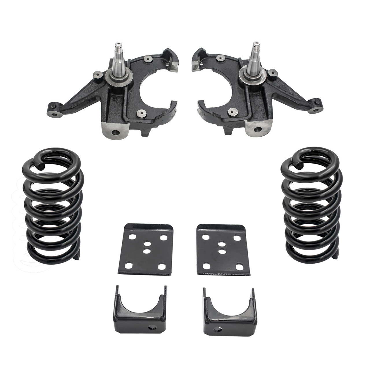 5/6 Spindle Drop Lowering Kit FOR 73-87 Chevy GMC C10 C15 1" Rotors 2WD