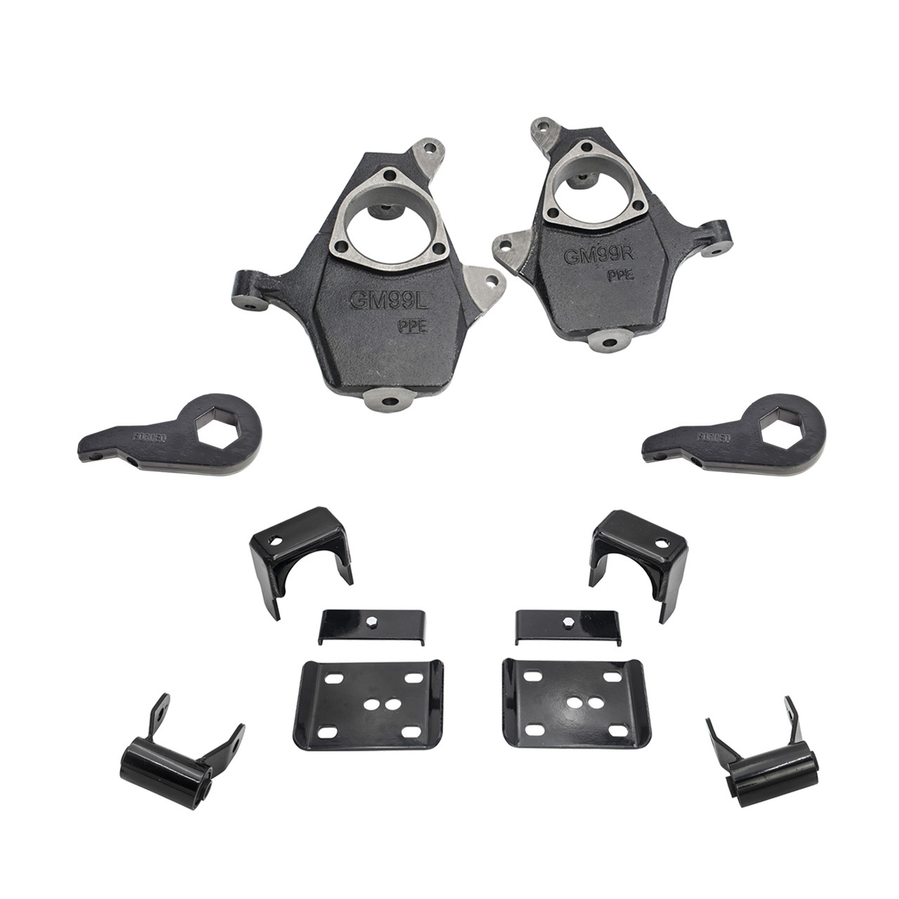 5"/5" Drop Lowering Kit FOR 99-06 Chevy Chevrolet Silverado GMC Sierra 1500 4WD