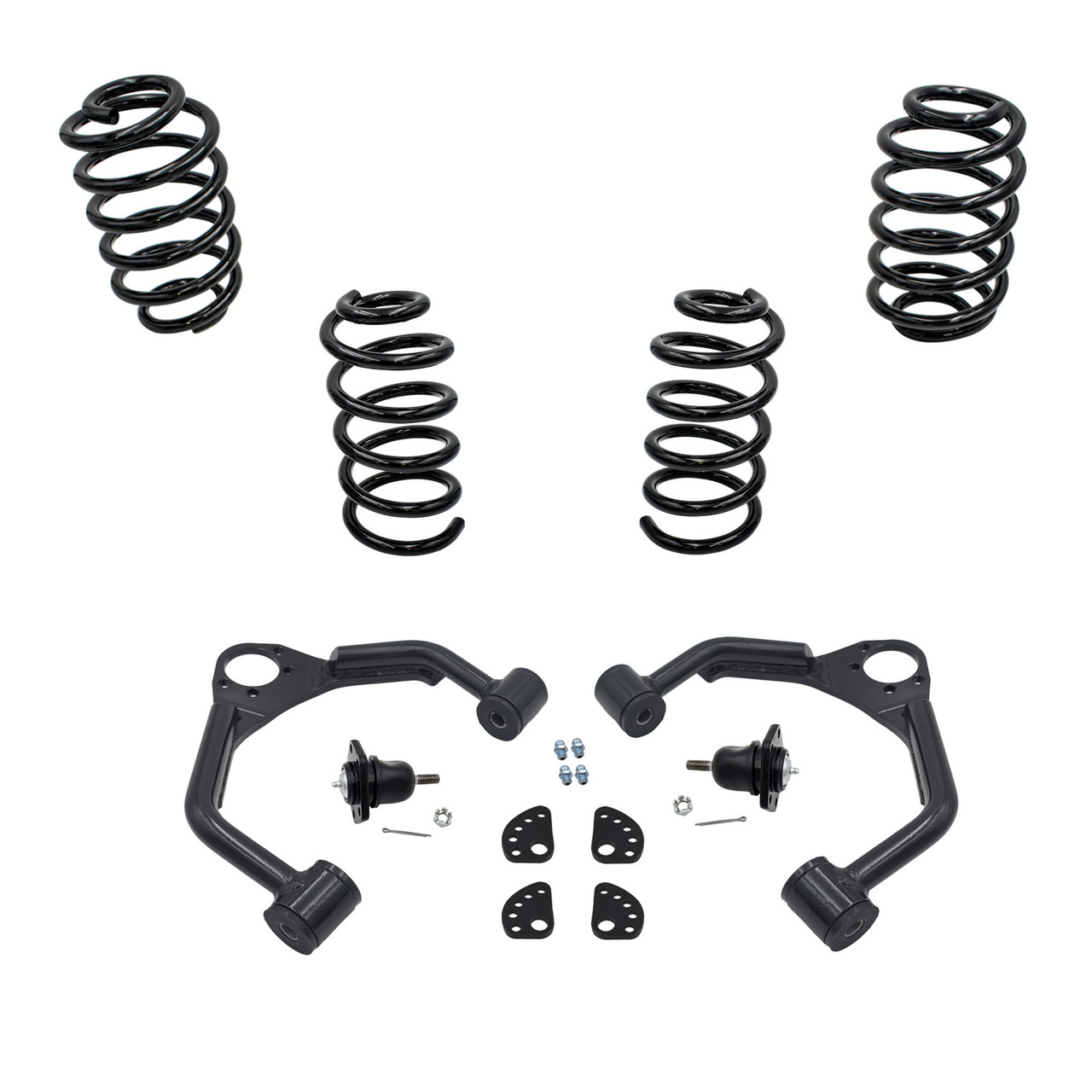 3/3 07-14 GM SUV Coil Drop Kit + Upper Arms