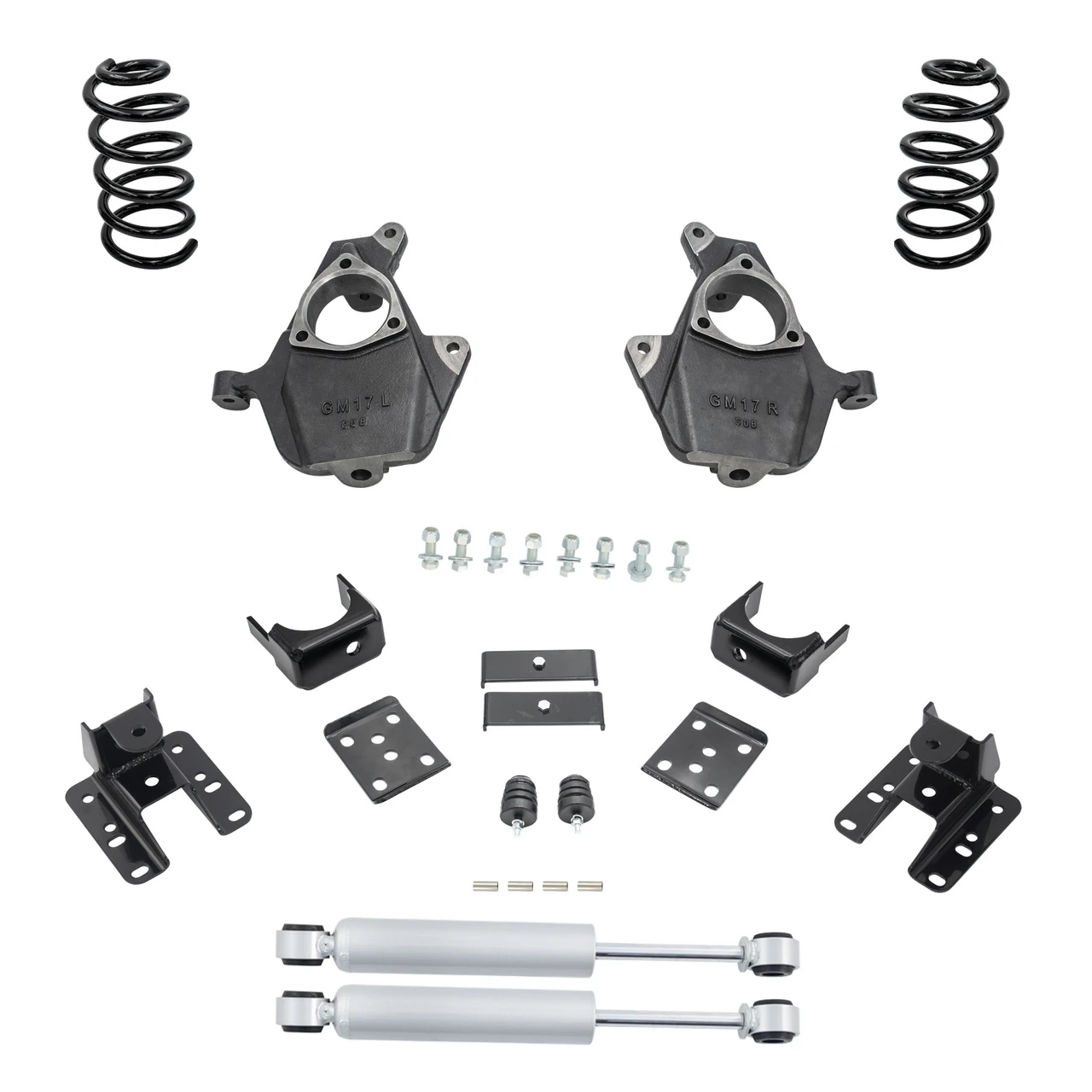 Trekline 2014-2018 Silverado/Sierra 1500 V8 4/5-6 Spindle/Coil Kit Shocks; 2019 LD/Limited DC 5.3L V