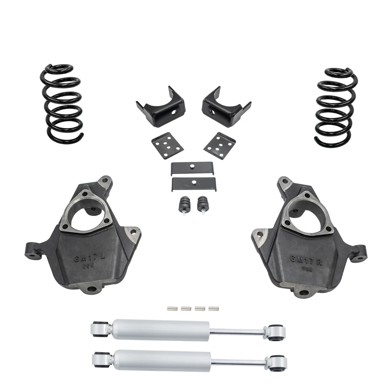Trekline 2014-2018 Silverado/Sierra 1500 V8 4/7 Spindle/Coil Kit Shocks; 2019 LD/Limited DC 5.3L V8
