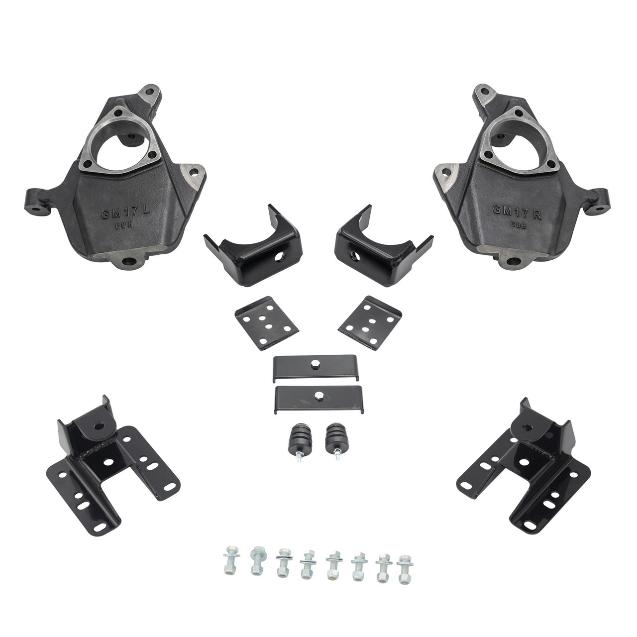 Trekline 2014-2018 Silverado/Sierra 1500 2/5-6 Spindle Kit; 2019 LD/Limited DC 5.3L V8 only
