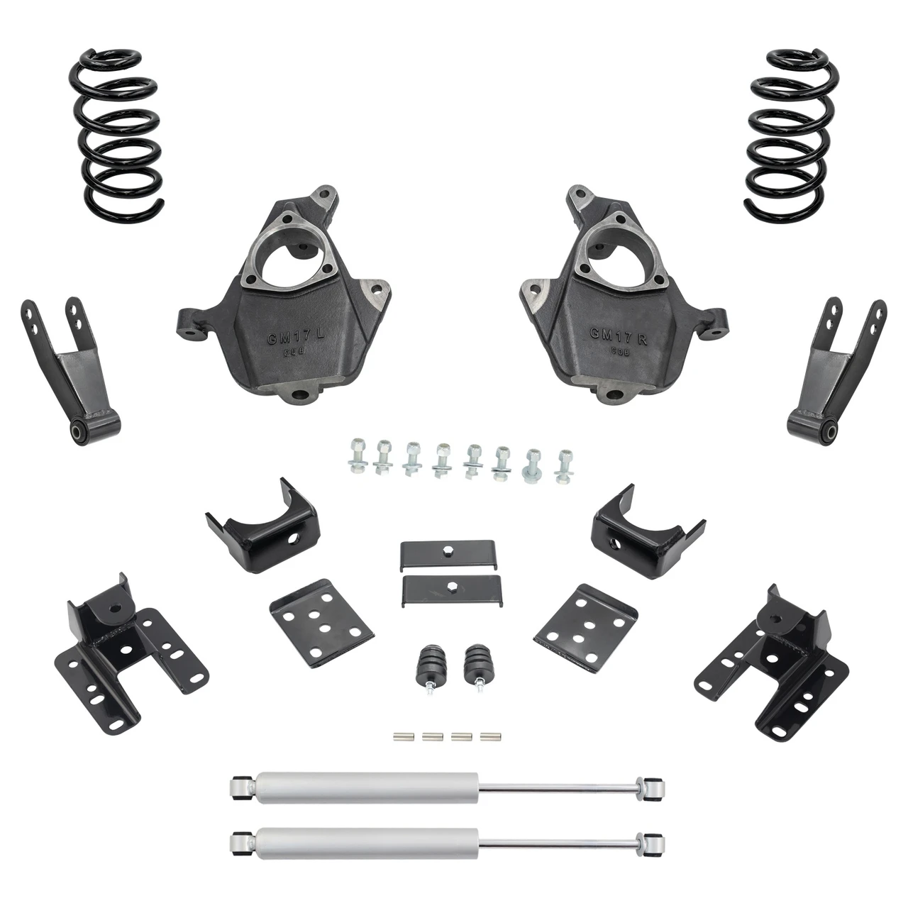 Trekline 2014-2018 Silverado/Sierra 1500 V6 3/3-4 Spindle/Coil Kit Shocks