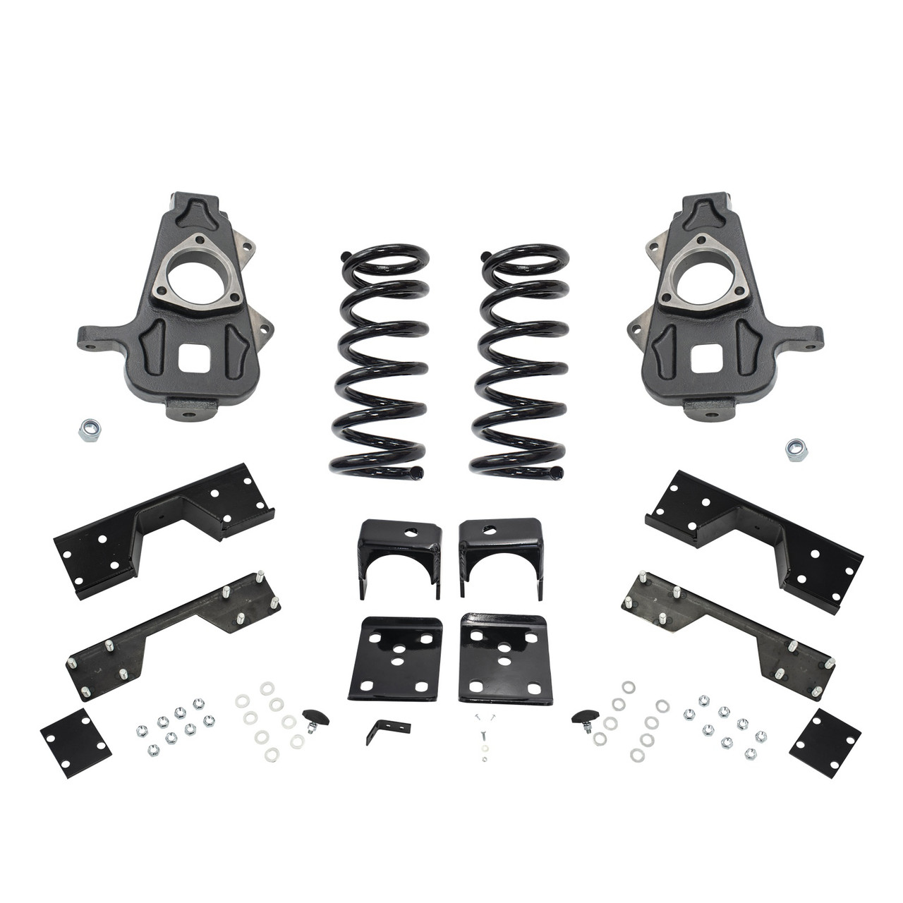 Trekline 5/6 Spindle/Coil Lowering Kit for 2002-2008 Dodge Ram 1500 2WD V6 + C-Notch