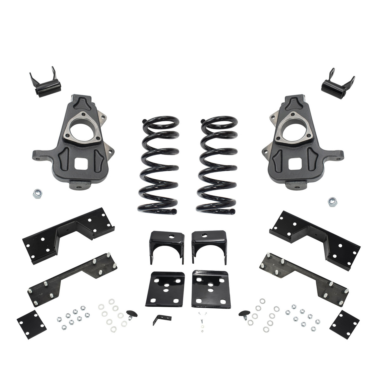Trekline 5/7-8 Spindle/Coil Lowering Kit for 2002-2008 Dodge Ram 1500 2WD V6 + C-Notch