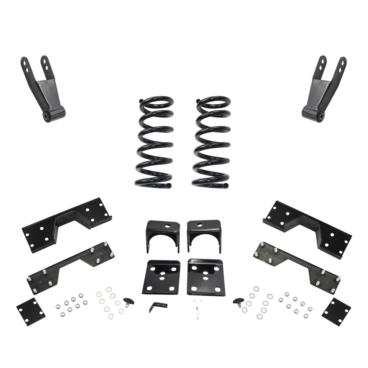 Trekline 2/4-5 Coil Lowering Kit for 2002-2008 Dodge Ram 1500 2WD V8 + C-Notch