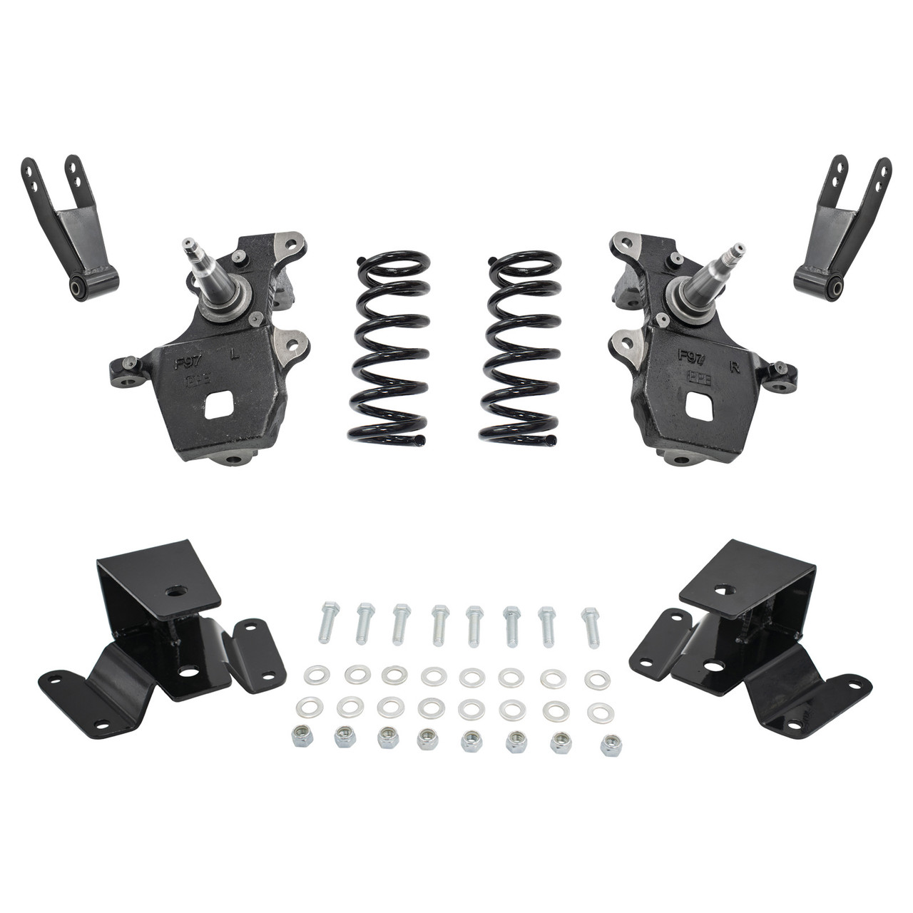 Trekline 4/3-4 Spindles & Coils Lowering Kit for 1997-2003 Ford F-150 2WD V8