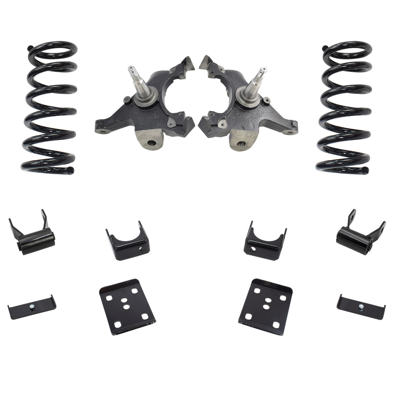 Trekline 3/5 Spindle + Coil Drop Kit — Tahoe 95-99 / Yukon 95-97 2-Door 2WD V8