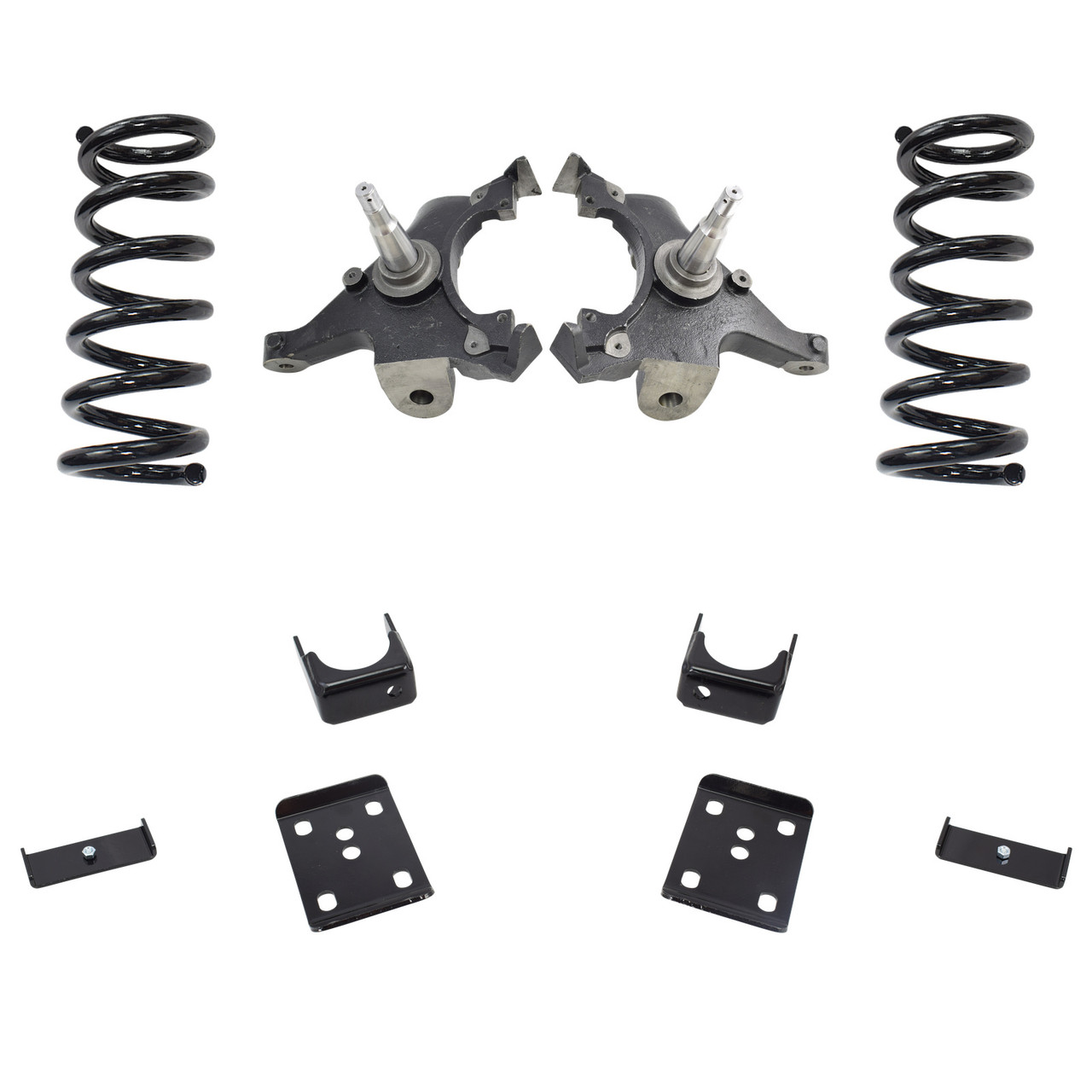 Trekline 3/6 Spindle + Coil Drop Kit — Tahoe 95-99 / Yukon 95-97 2-Door 2WD V8