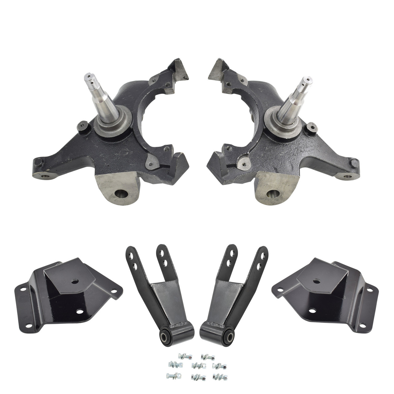 Trekline 2/3–4 Drop spindles Drop Kit — 95-99 Tahoe Yukon 4-Door 2WD V8