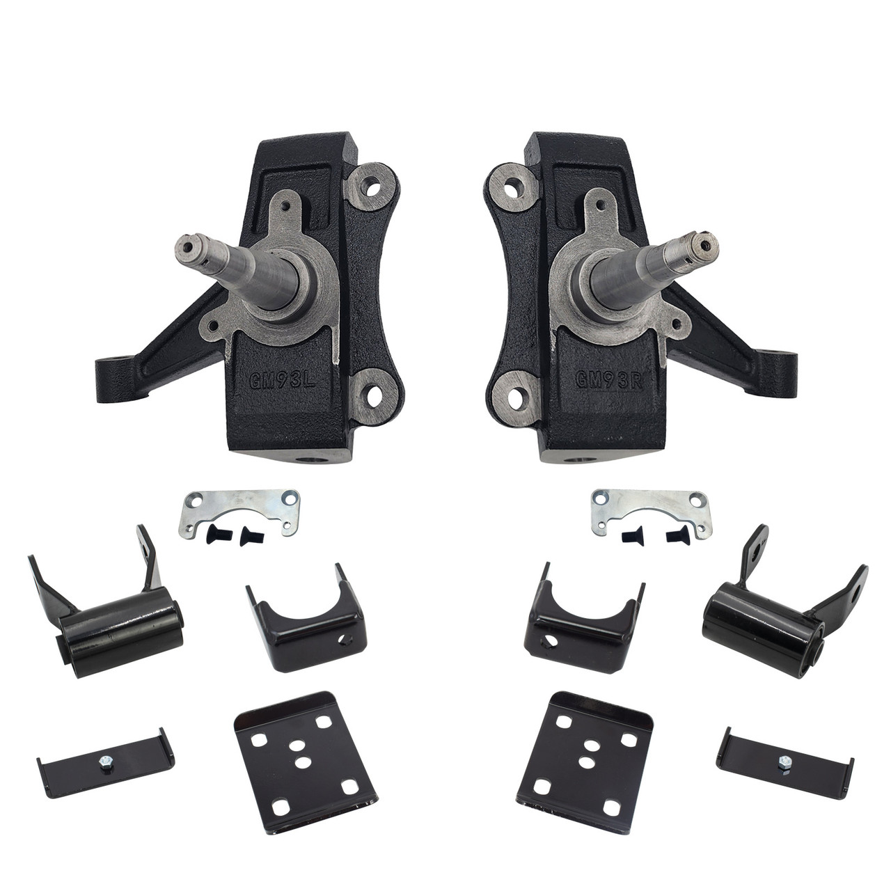 Trekline 2/5 Drop spindles Drop Kit — 95-99 Tahoe Yukon 4-Door 2WD V8