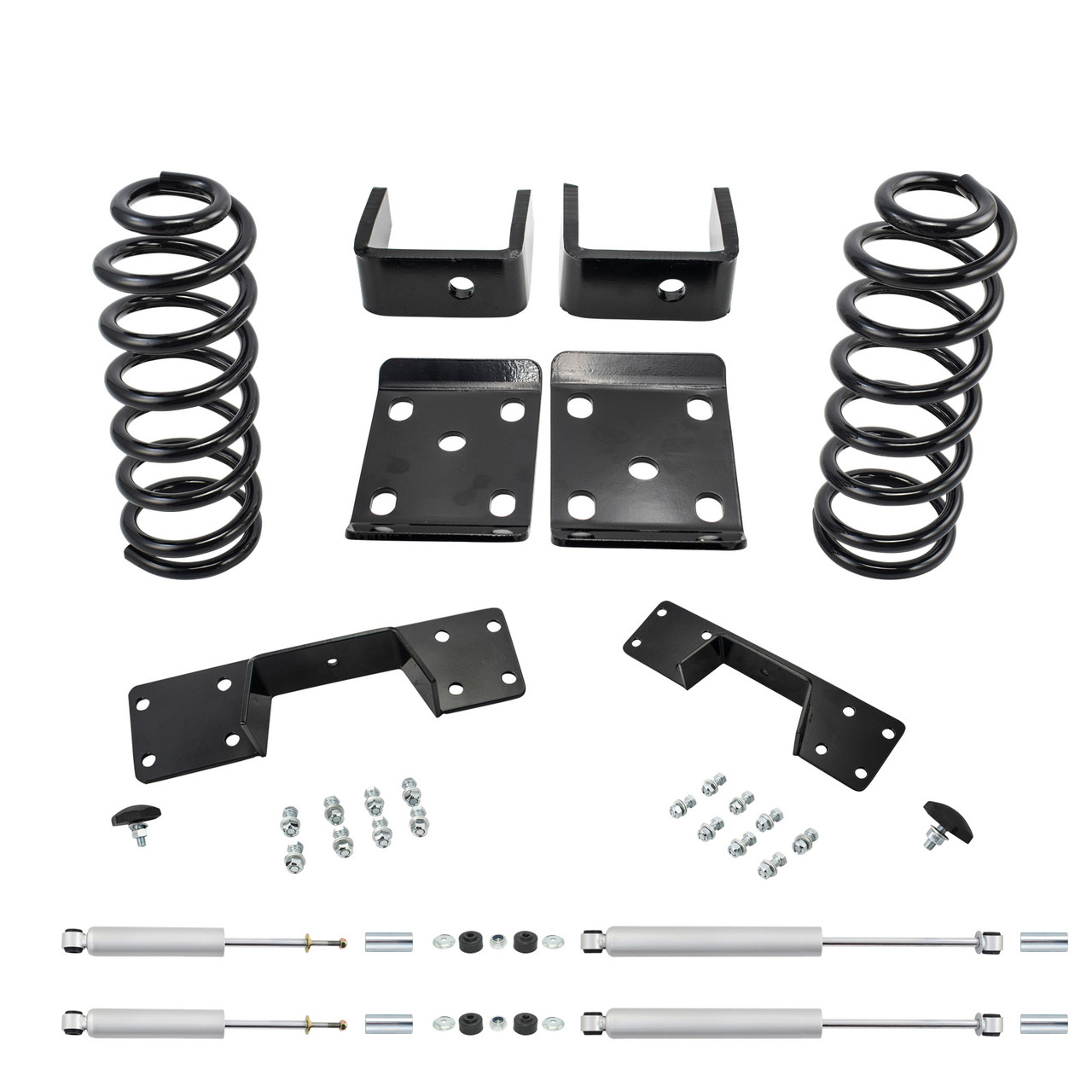 3/5 Lowering Kit for 1994-1997 Mazda B2300 2WD 4-Cylinder - Coils / Flip Kit / Shocks / C-Notch