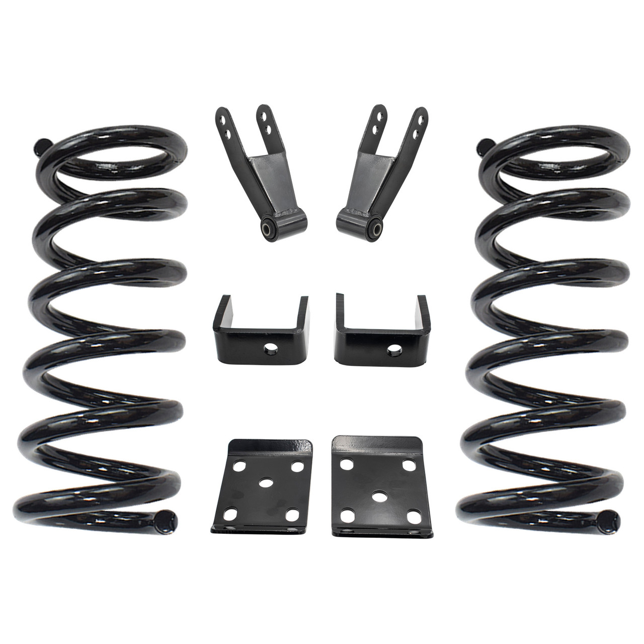 3/3-4 Lowering Kit for 1998-2009 Mazda B-Series 2WD SPR 2/A/C/J - Coils / Flip Kit / Shackles