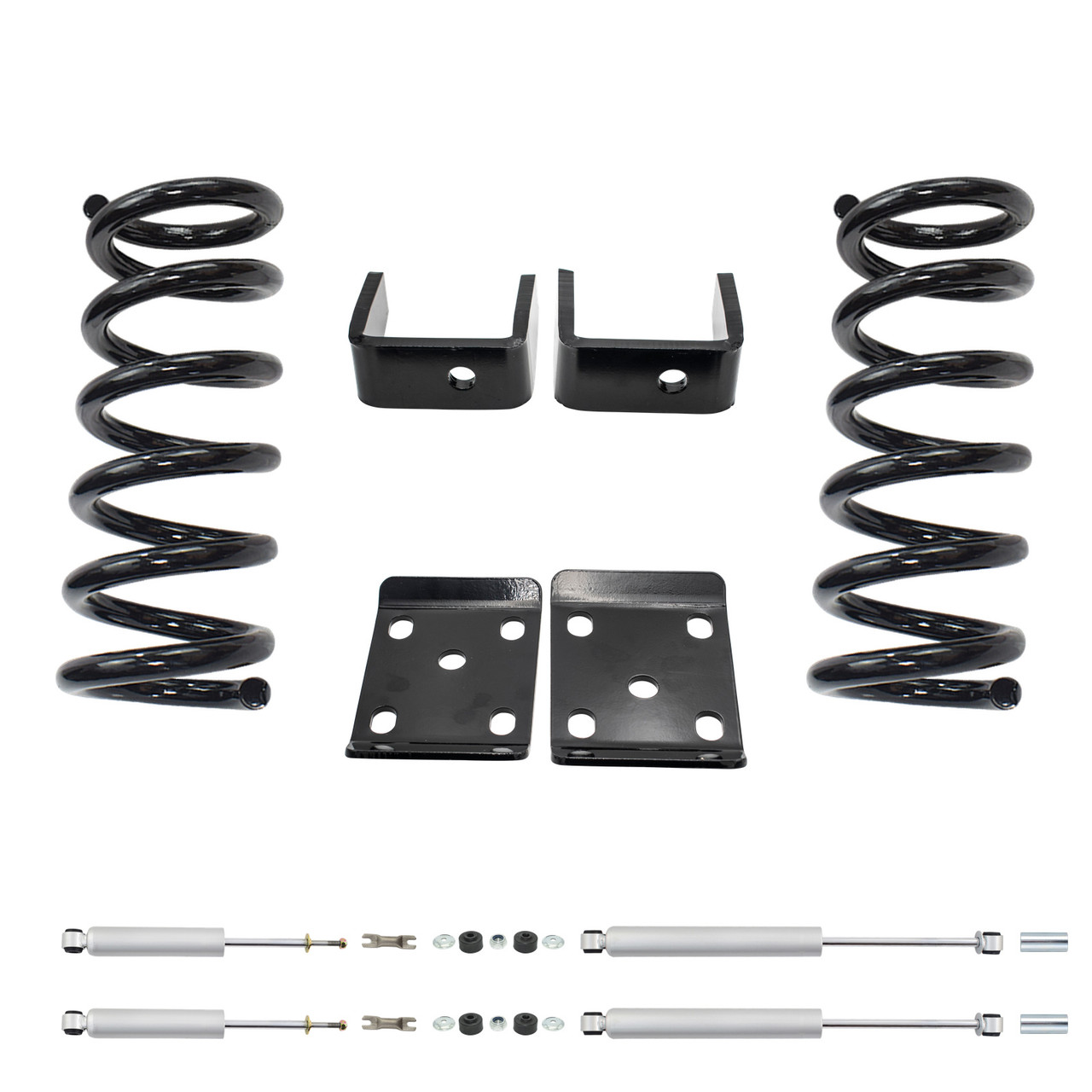3/5 Lowering Kit for 1998-2009 Mazda B-Series 2WD SPR D/E - Coils / Flip Kit / Shocks