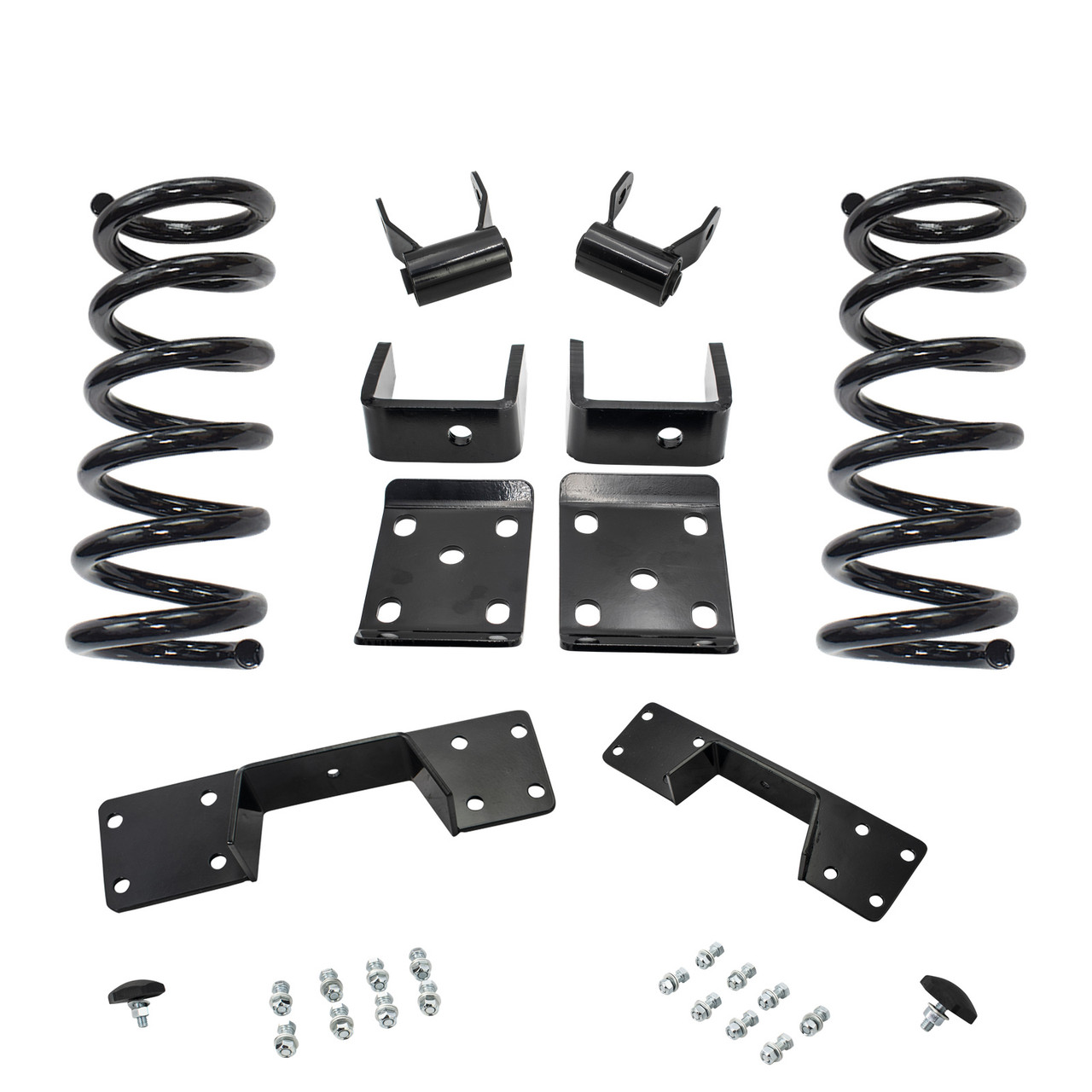 3/6 Lowering Kit for 1998-2009 Mazda B-Series 2WD SPR D/E - Coils / Flip Kit / Shackles / C-Notch
