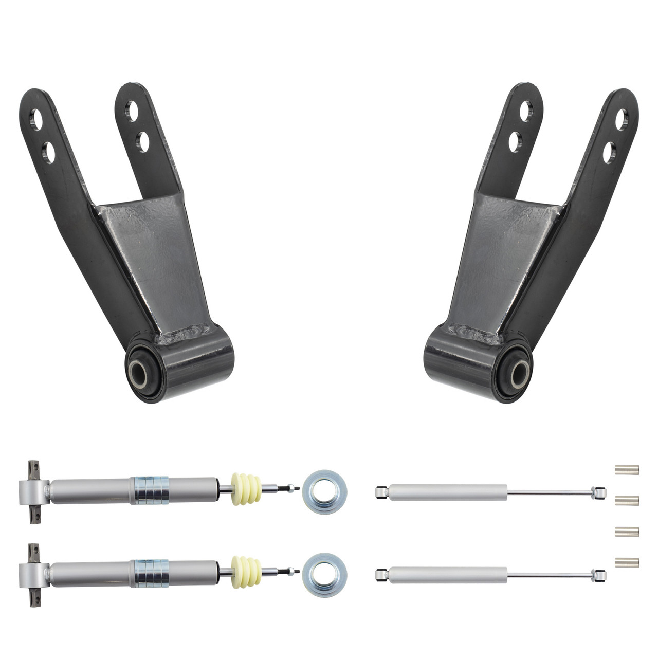 1-2/2 Lowering Kit for 2019-2026 Chevrolet Silverado / GMC Sierra 1500 2WD - Adjustable Struts with