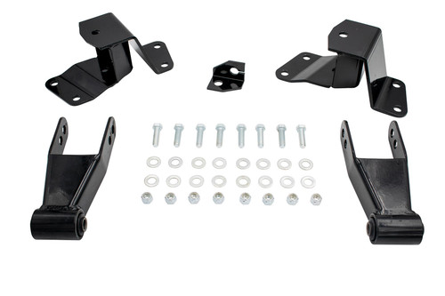 88 - 98 Chevrolet GMC C1500 / K1500 3" - 4" Adjustable Rear Drop Hanger / Shackle Kit (2WD)