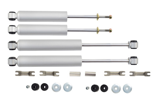 Shocks for 2"/5" Spindles / Flip Kit, Lift Shackles on 88-98 Chevy / GMC C1500 2WD