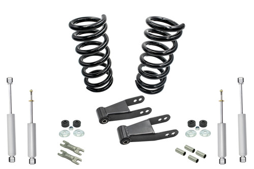 99 - 06 Silverado / Sierra 1500 (V6)  2" / 2" Coil Drop Kit + Shocks