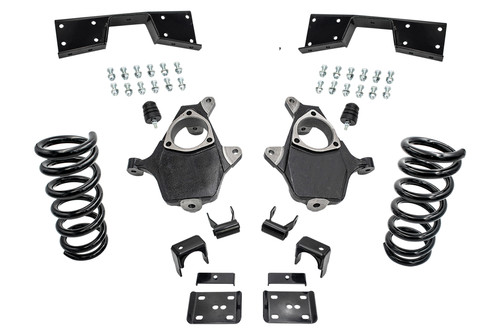 1999 - 2000 Silverado / Sierra 1500 (V6)  3" / 5" Spindle Coil Drop Kit + Notch