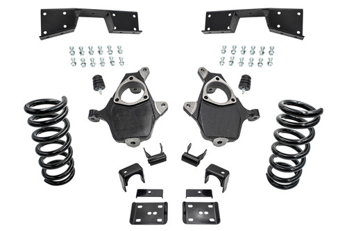 2001 - 2006 Silverado / Sierra 1500 (V8)  3" / 5" Spindle Coil Drop Kit + Notch