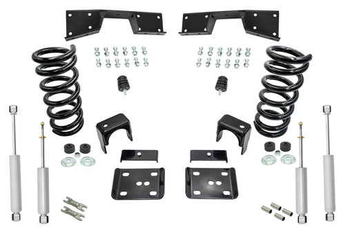 2001 - 06 Chevrolet Silverado GMC Sierra V8 3" / 6" Lower Drop + SHOCKS +C-NOTCH