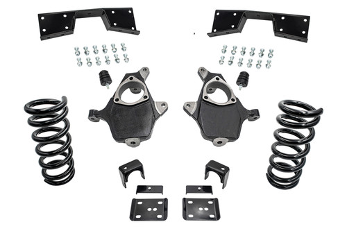 1999 - 2000 Silverado / Sierra 1500 (V8)  3" / 6" Spindle Coil Drop Kit + Notch